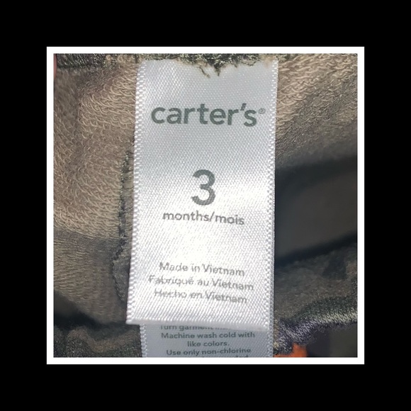 •4/$10 Carters 3m camo joggers🪵EUC🪵 - Picture 3 of 3